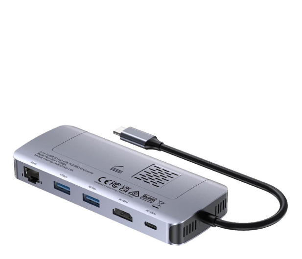 UNITEK Hub USB-C 10 Gbps Slot M.2, HDMI D1120A01 - 1272535 - zdjęcie 2